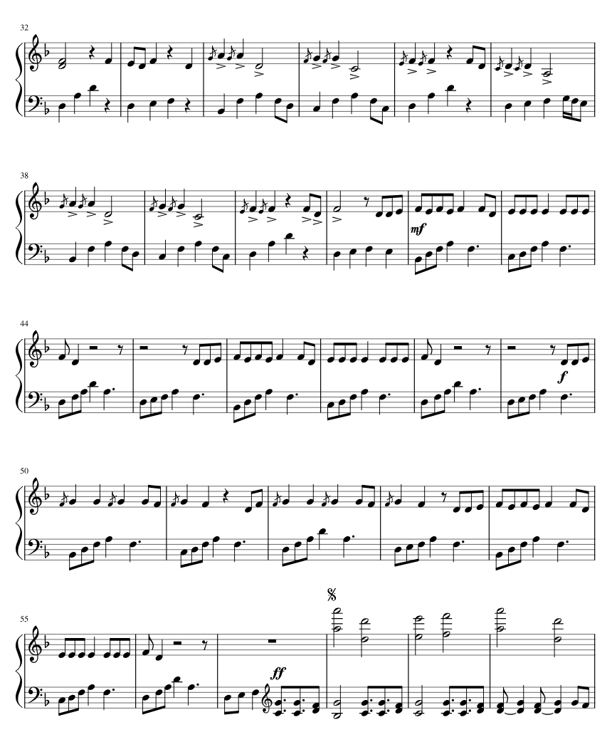 Sheet nhạc Fake Love 2